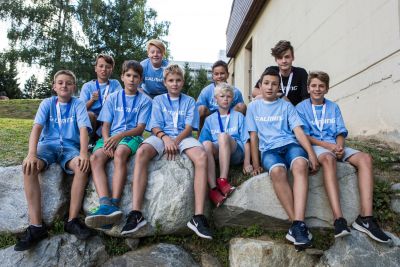 00Gruppen 12 Sonntag Unihockey Camp Disentis 2016